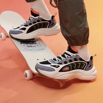 FILA FUSION ダッドシューズ 黒/灰 T12M331601FBP Details for FILA FUSION ダッドシューズ 黒/灰 T12M331601FBP