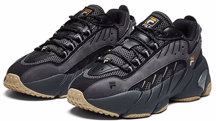 FILA FUSION Fila Ade 'Kelabu Gelap Hitam' T12M011108FDB Lookbook FILA FUSION Fila Ade 'Kelabu Gelap Hitam' T12M011108FDB