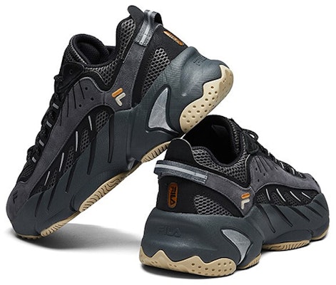 FILA FUSION Fila Ade 'Kelabu Gelap Hitam' T12M011108FDB Shop FILA FUSION Fila Ade 'Kelabu Gelap Hitam' T12M011108FDB