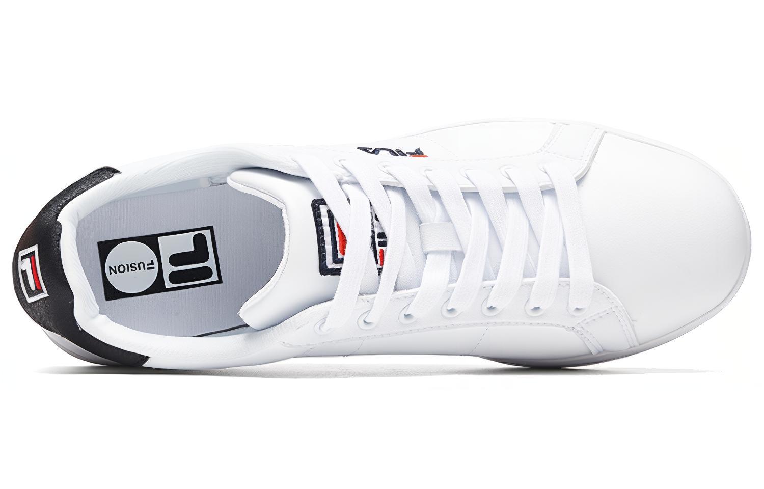 Lookbook FILA FUSION Fila Court Deluxe 'Putih Hitam' Sneakers T12M014302FWB