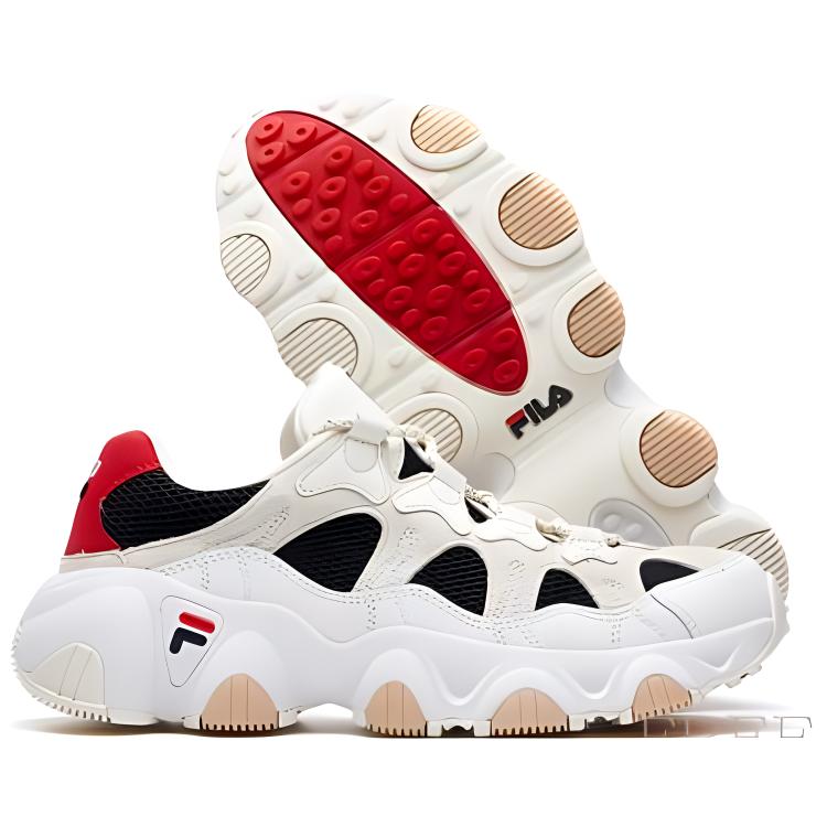 FILA FUSION Fila Jagger 'White Black Red' 圖 5