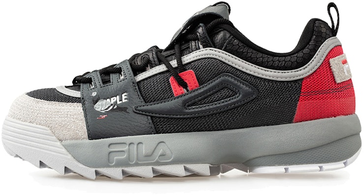 FILA FUSION Fila X Staple 'Grey Black' T12M011401FYGB Buy FILA FUSION Fila X Staple 'Grey Black' T12M011401FYGB