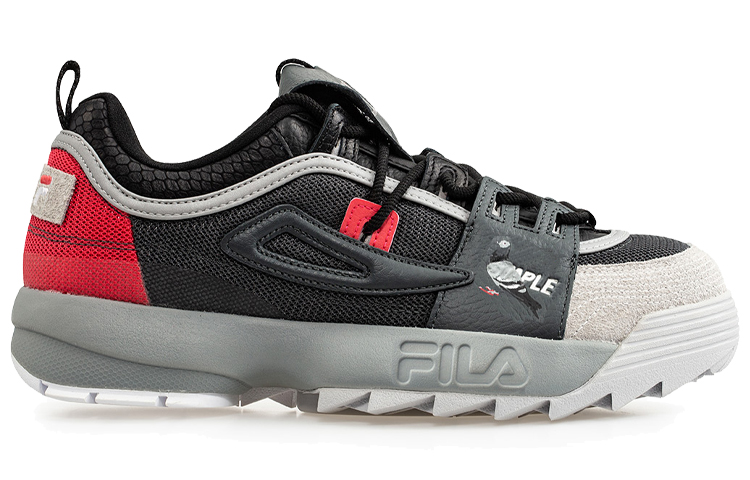 Order Staple x Fila Fusion 斐乐潮牌 復古老爹鞋 灰黑