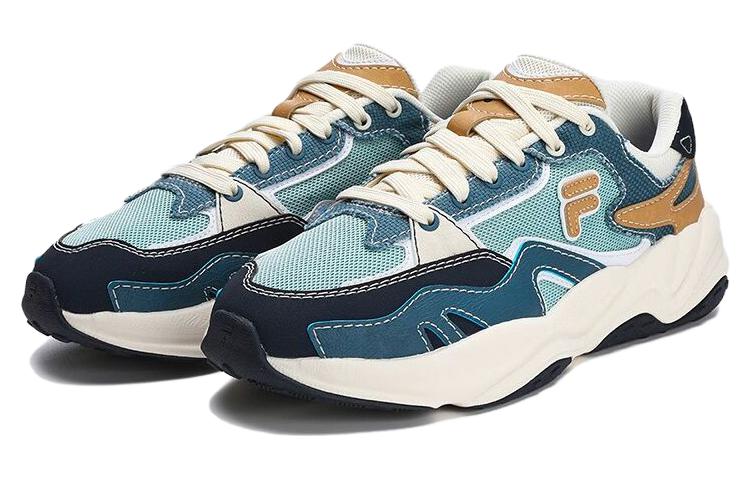 Shop Baskets FILA FUSION Flash ''Bleu Beige'' T12M321101FHO