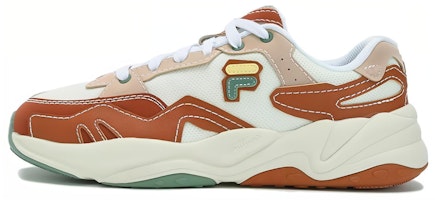 FILA FUSION Flash Sneakers 'Brown White' T12M331103F FILA FUSION Flash Sneakers 'Brown White' T12M331103F