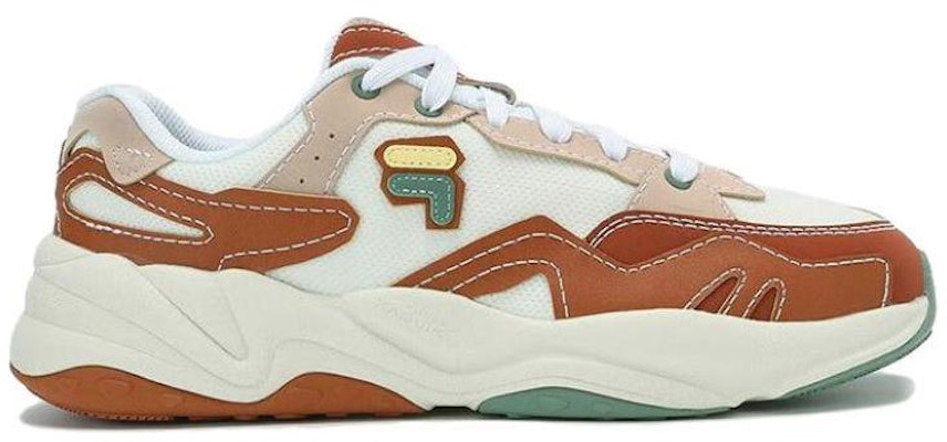 FILA FUSION フラッシュスニーカー 'ブラウンホワイト' T12M331103F T12M331103F Order FILA FUSION フラッシュスニーカー 'ブラウンホワイト' T12M331103F T12M331103F