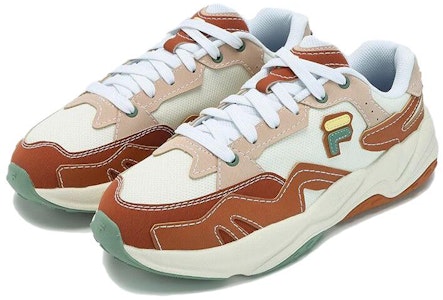 FILA FUSION フラッシュスニーカー 'ブラウンホワイト' T12M331103F T12M331103F Lookbook FILA FUSION フラッシュスニーカー 'ブラウンホワイト' T12M331103F T12M331103F