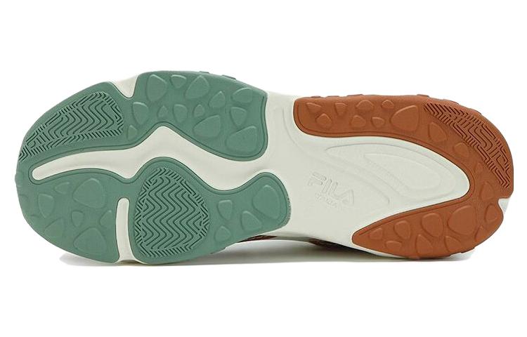Purchase FILA FUSION フラッシュスニーカー 'ブラウンホワイト' T12M331103F T12M331103F
