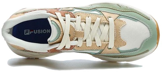 FILA FUSION フラッシュ (グリーン/ホワイト) T12M321101FGM Shop FILA FUSION フラッシュ (グリーン/ホワイト) T12M321101FGM