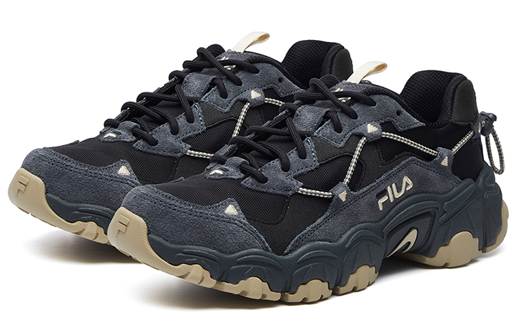 Shop FILA FUSION Fluid '黑棕色' T12M041109FBK