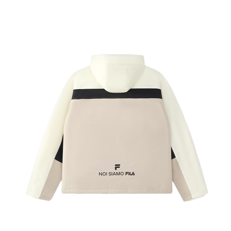 FILA Fusion FOB Series Casual Loose Fit Hooded Colorblock Jacket Pink/Ink White. T11U443902F-BG 圖 3
