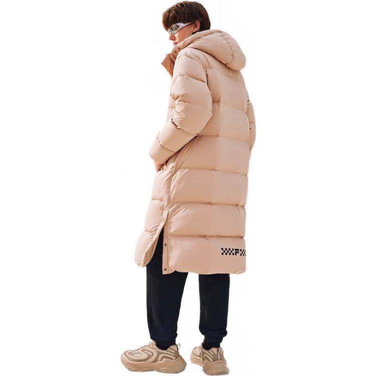 Details for FILA FUSION FOB系列防风保暖长款羽绒服 男女同款 暖棕色 T11U343905F-BN