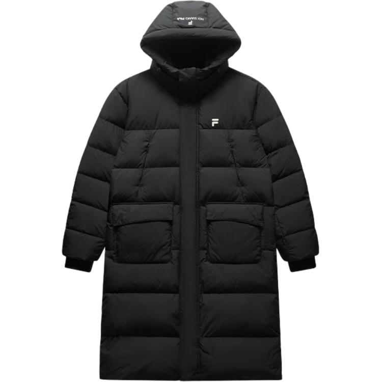 Order FILA Fusion FOB Unisex Black Windproof Warm Down Jacket Casual Fashion Style T11U443903F