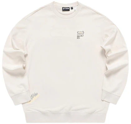 FILA FUSION FOB 男女款寬鬆圓領衛衣-麥芽色 T11U333206FBG Buy FILA FUSION FOB 男女款寬鬆圓領衛衣-麥芽色 T11U333206FBG