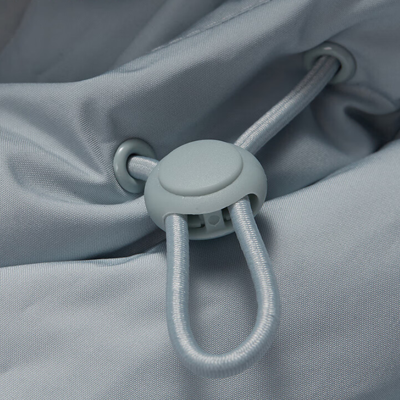 Cheap FILA FUSION 寬鬆連帽拉鍊防風羽絨外套 灰色 T11U443905F-GY