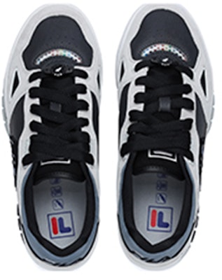 FILA FUSION Heritage Shoes 'Grey Black' T12M141223FBL Lookbook FILA FUSION Heritage Shoes 'Grey Black' T12M141223FBL