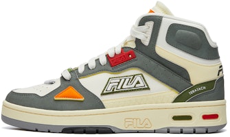 FILA FUSION High-Top Retro Basketball 'Dark Green' T12W111204FGS FILA FUSION High-Top Retro Basketball 'Dark Green' T12W111204FGS