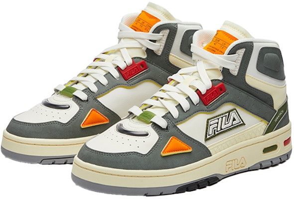 FILA FUSION 高帮复古篮球鞋‘深绿色’ T12W111204FGS Order FILA FUSION 高帮复古篮球鞋‘深绿色’ T12W111204FGS