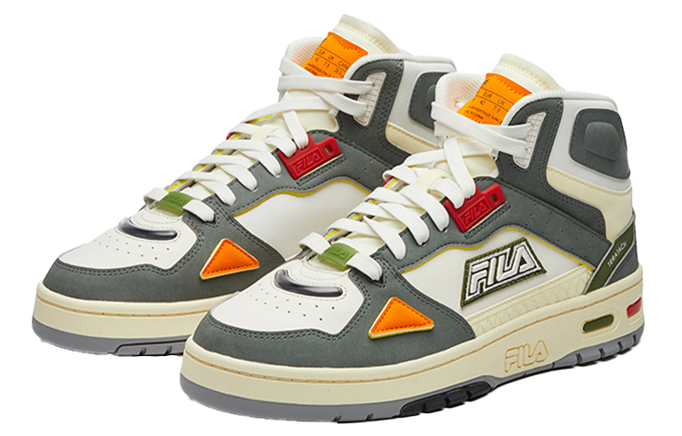 Order FILA FUSION High-Top Retro Basketball 'Dark Green' T12W111204FGS