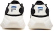 Shop FILA FUSIONジャガー ランニングシューズ (黒白) T12M931104FBW