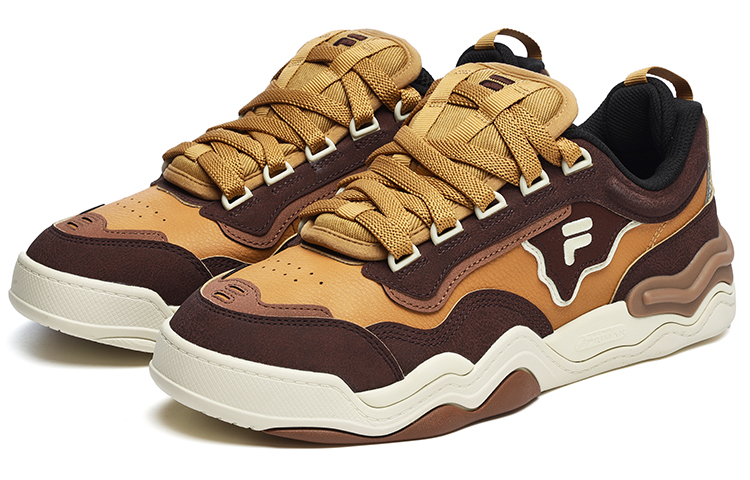 Beli FILA FUSION Kick Sneakers 'Brown Orange' T12M242203FAD