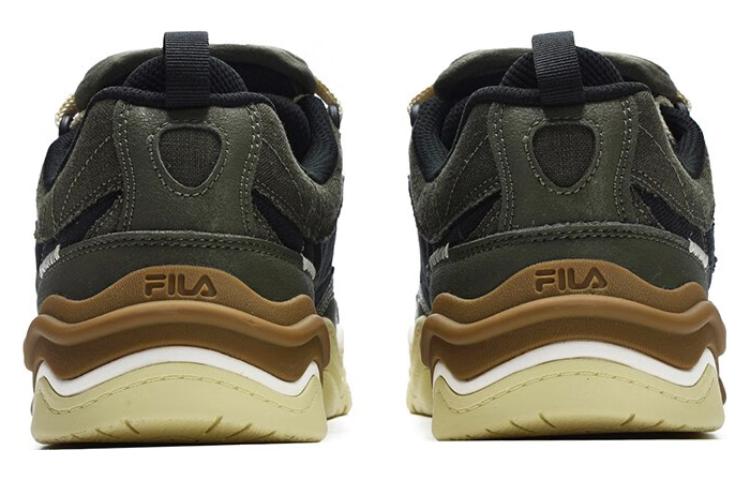 Purchase FILA FUSION斐樂潮牌 斐樂潮牌 Kick 防滑耐磨輕便 低筒 滑板鞋 暗墨綠