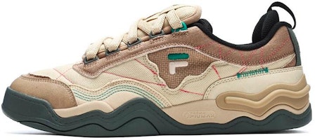 FILA FUSION Kick Sneakers 'Brown Beige' T12M312201FSN FILA FUSION Kick Sneakers 'Brown Beige' T12M312201FSN