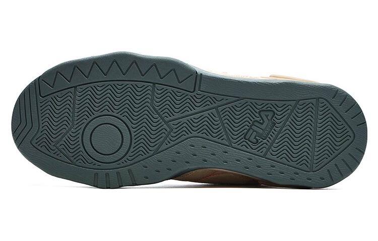 Details for FILA FUSION斐樂潮牌 Kick 防滑耐磨支撐 低筒 板鞋 自然棕