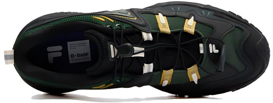 FILA FUSION Kryptonite 'Zapatillas Negras Casual de Corte Bajo' T12M431601F-BM Lookbook FILA FUSION Kryptonite 'Zapatillas Negras Casual de Corte Bajo' T12M431601F-BM