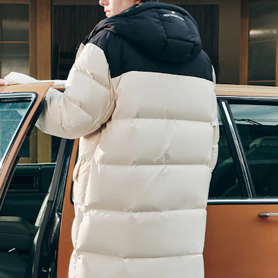 휠라 퓨전 라이프 캐주얼 루즈핏 후드 다운 재킷 베이지-유니섹스. T11U443903F-BG Purchase 휠라 퓨전 라이프 캐주얼 루즈핏 후드 다운 재킷 베이지-유니섹스. T11U443903F-BG