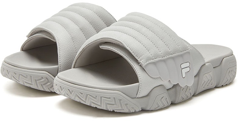 FILA FUSION Lifestyle Comfort Slides 'Grey' T12M321507FQG Order FILA FUSION Lifestyle Comfort Slides 'Grey' T12M321507FQG