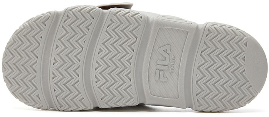 FILA FUSION Lifestyle Comfort Slides 'Grey' T12M321507FQG Purchase FILA FUSION Lifestyle Comfort Slides 'Grey' T12M321507FQG