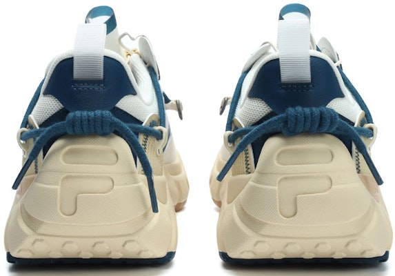 FILA FUSION Lifestyle Sport Shoes 'White Teal' T12M321201FWD Shop FILA FUSION Lifestyle Sport Shoes 'White Teal' T12M321201FWD