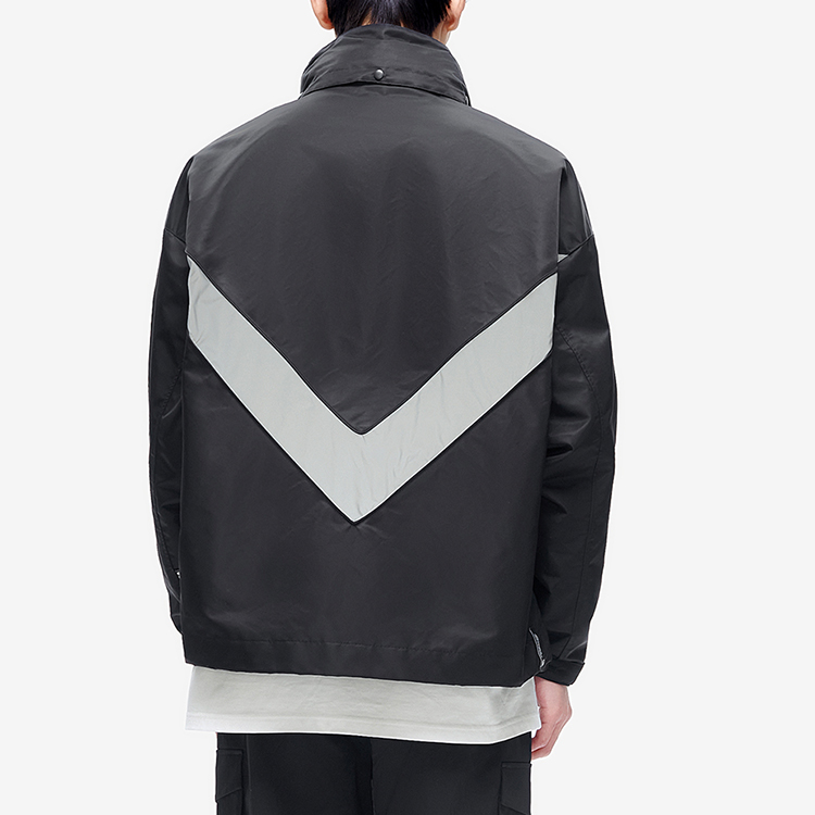 FILA Fusion Lightweight Hooded Jacket Black Casual Sportswear T81M216750F-BK 圖 5