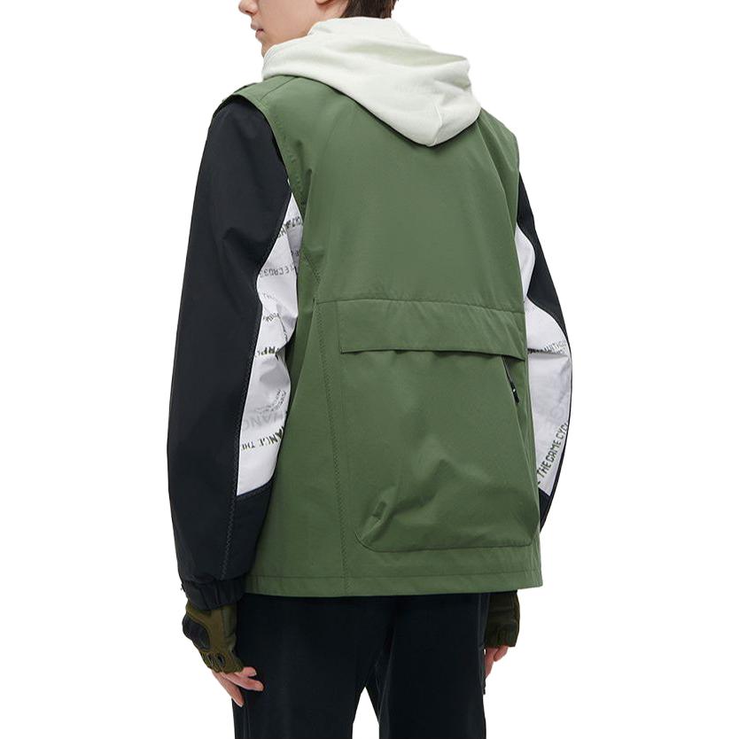 FILA FUSION Logo Colorblock Relaxed Fit Jacket Two-Piece Set - Cold Lime Green T11M341701F-GN 圖 4