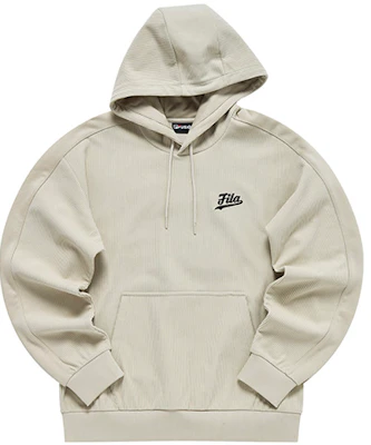 FILA Fusion 刺绣标志高街休闲卫衣 - 春季米色 T11M312205F-BG Order FILA Fusion 刺绣标志高街休闲卫衣 - 春季米色 T11M312205F-BG