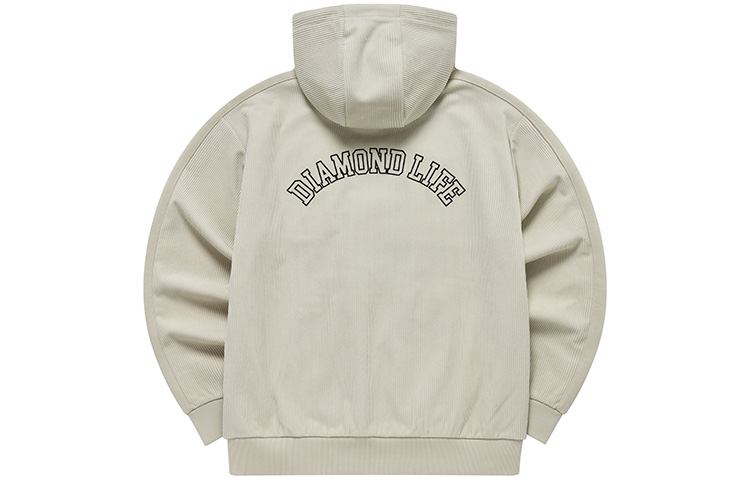 Lookbook FILA Fusion 刺绣标志高街休闲卫衣 - 春季米色 T11M312205F-BG