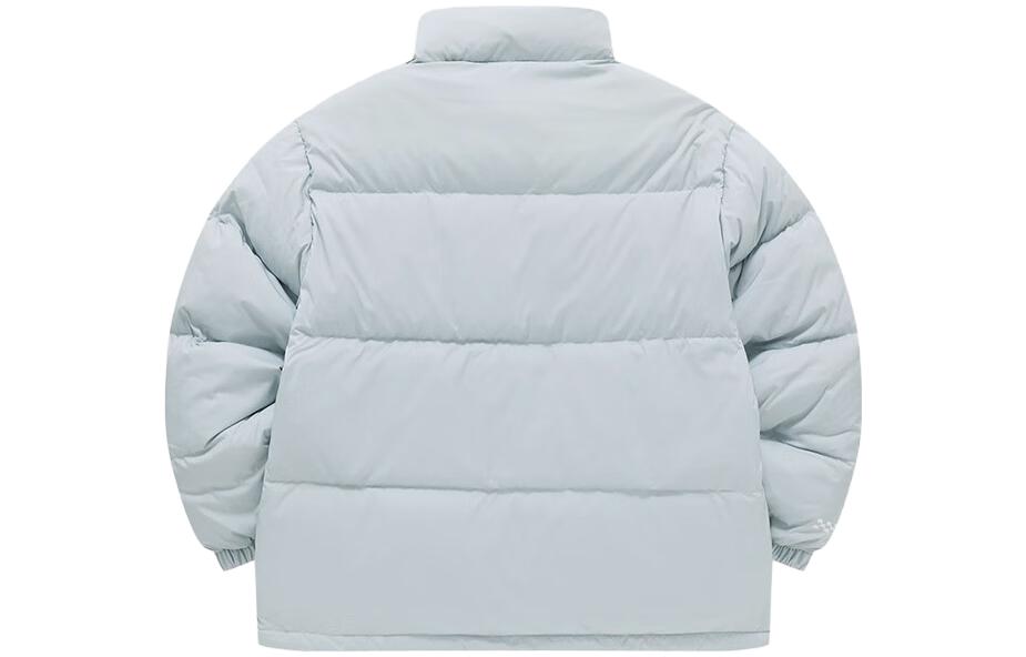 FILA FUSION Logo Insulated Windproof Down Jacket Unisex - Xiangfei Grey. T11U343904F-GY