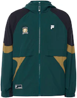 FILA Fusion Loose Fit Uniform Jacket Dark Green Trendy Athletic Wear T11M415701F-GN FILA Fusion Loose Fit Uniform Jacket Dark Green Trendy Athletic Wear T11M415701F-GN
