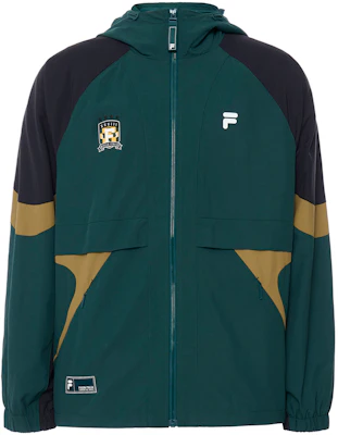 FILA Fusion宽松版制服夹克 深绿色时尚运动外套 T11M415701F-GN Order FILA Fusion宽松版制服夹克 深绿色时尚运动外套 T11M415701F-GN