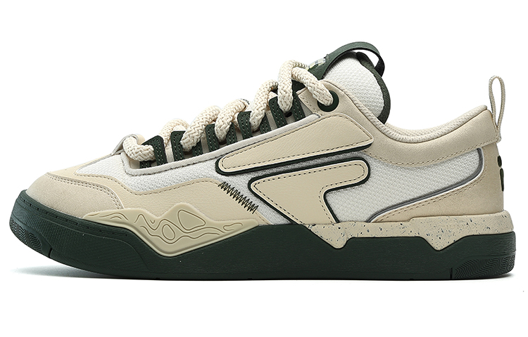 FILA FUSION x NOLLIE Skateboarding Sneakers 'Beige Black' T12M332301FWB