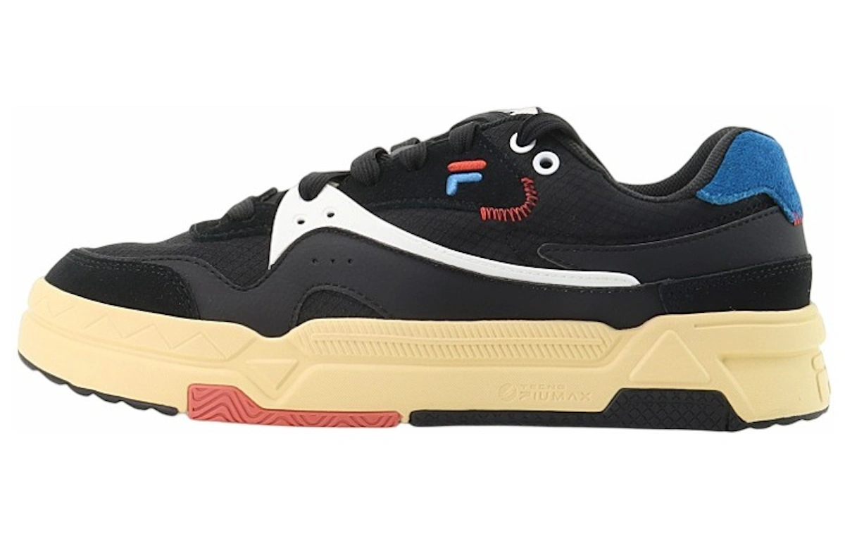 FILA FUSION Casual Skate Shoes 'Black Blue'
