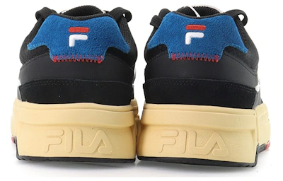 FILA FUSION Casual Skate Shoes 'Black Blue'