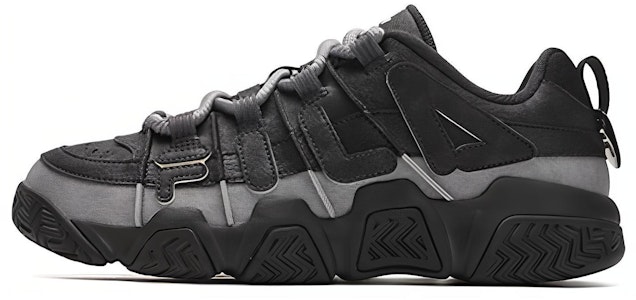 FILA FUSION斐樂潮牌 防滑透氣 低筒 生活休閒鞋 男款 黑色 Buy FILA FUSION斐樂潮牌 防滑透氣 低筒 生活休閒鞋 男款 黑色