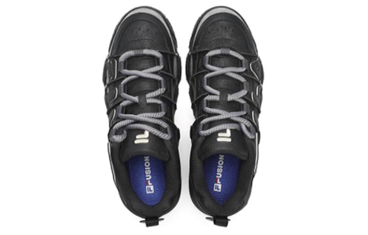 Shop FILA FUSION Low "ブラックライフスタイル" (FILA FUSION Low "Black Lifestyle") T12M413207FCF