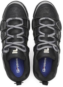 FILA FUSION斐樂潮牌 防滑透氣 低筒 生活休閒鞋 男款 黑色 Shop FILA FUSION斐樂潮牌 防滑透氣 低筒 生活休閒鞋 男款 黑色
