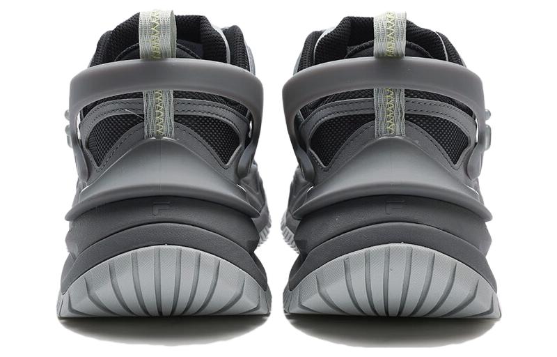 Shop FILA FUSION Kasut Daddy 'Kelabu Hitam' T12M341107FBA