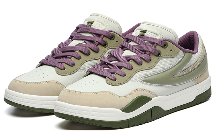 Order FILA FUSION斐樂潮牌 休閒 低幫 板鞋 男款 灰綠