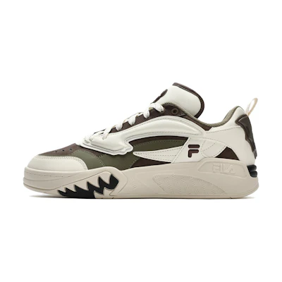 FILA FUSION Desperado Low Top Shoes 'White Brown Green'