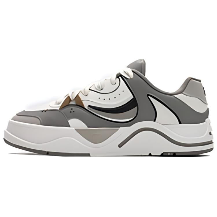 Lookbook FILA FUSION 低帮 '白灰' T12M412201FSE